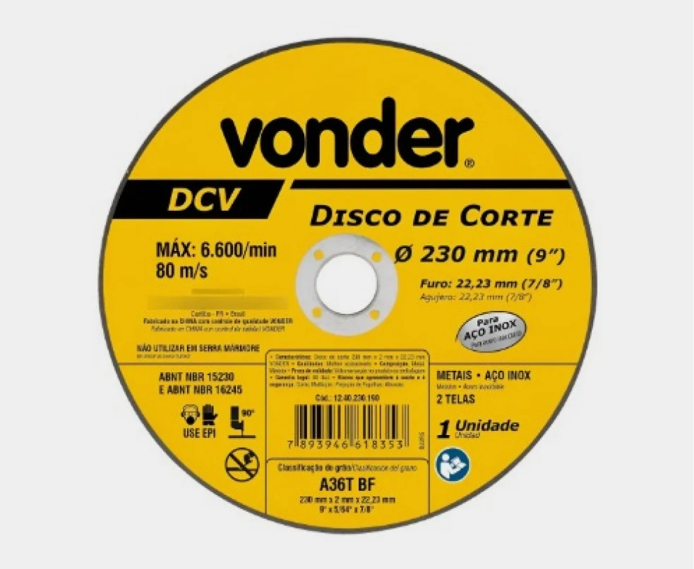Disco corte 9